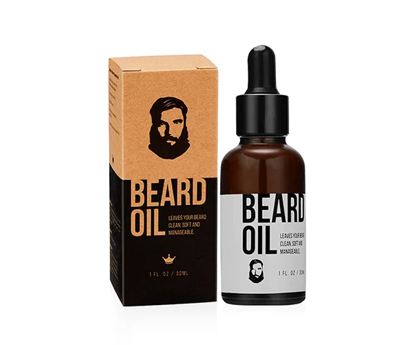 Printed Beard Oil Box