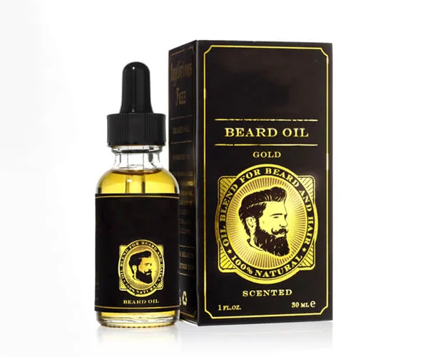 Beard Oil Packaging with LOGO